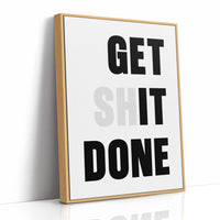One Percent Better Minimalist Motivation Print