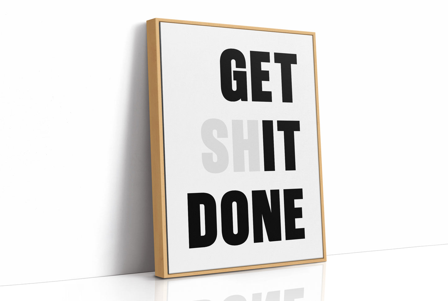 One Percent Better Minimalist Motivation Print