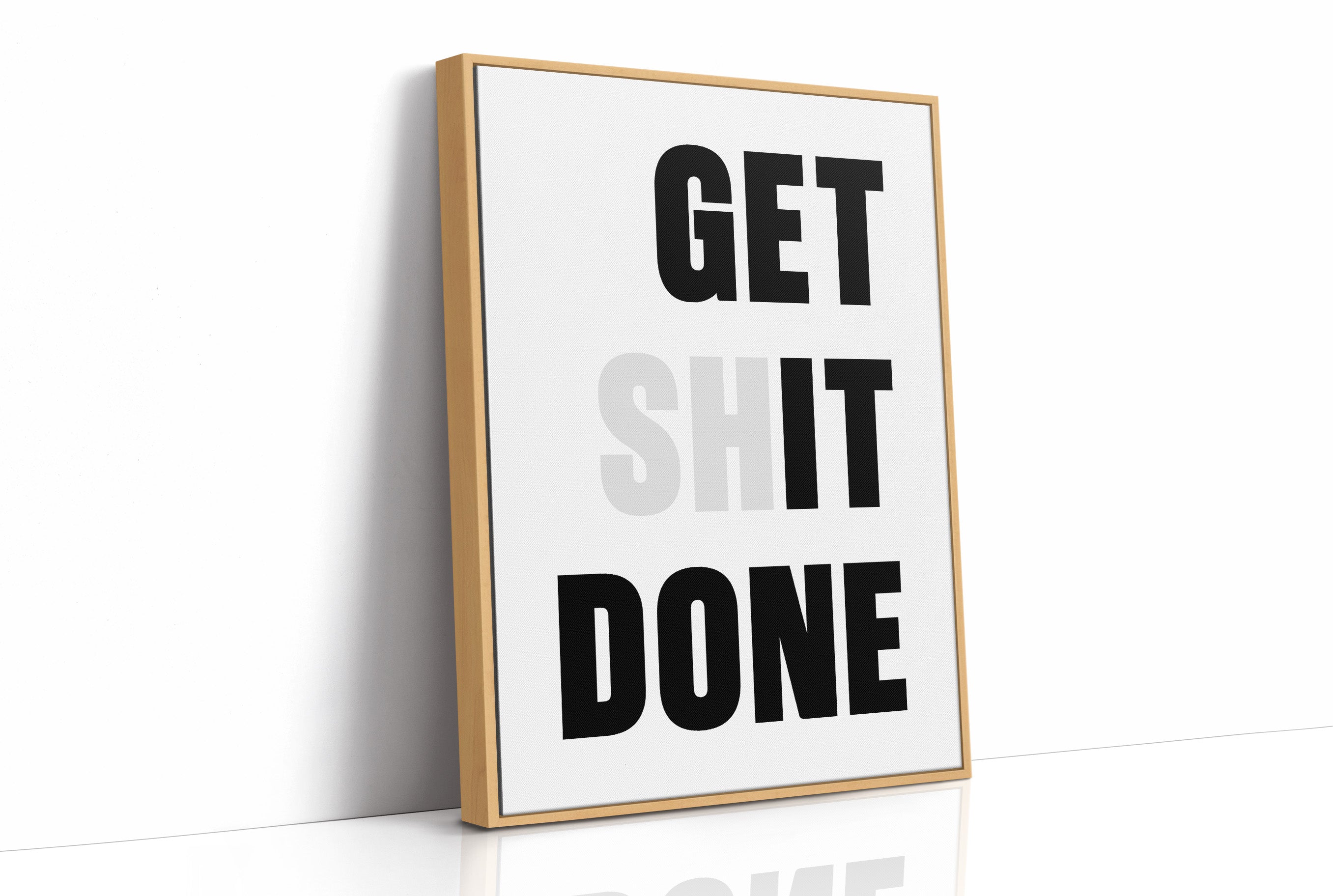 One Percent Better Minimalist Motivation Print