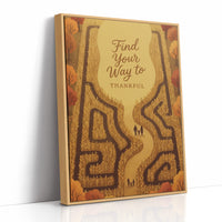 Find Your Way to Thankful: Corn Maze Edition