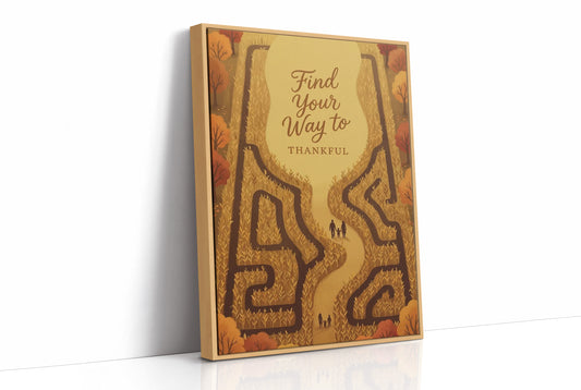 Find Your Way to Thankful: Corn Maze Edition
