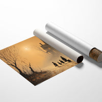 Autumn Path To Mysterious Manor