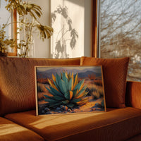 Agave Dances With Desert Light