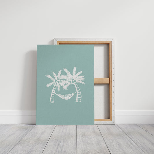 Island Rest Between Gentle Palms