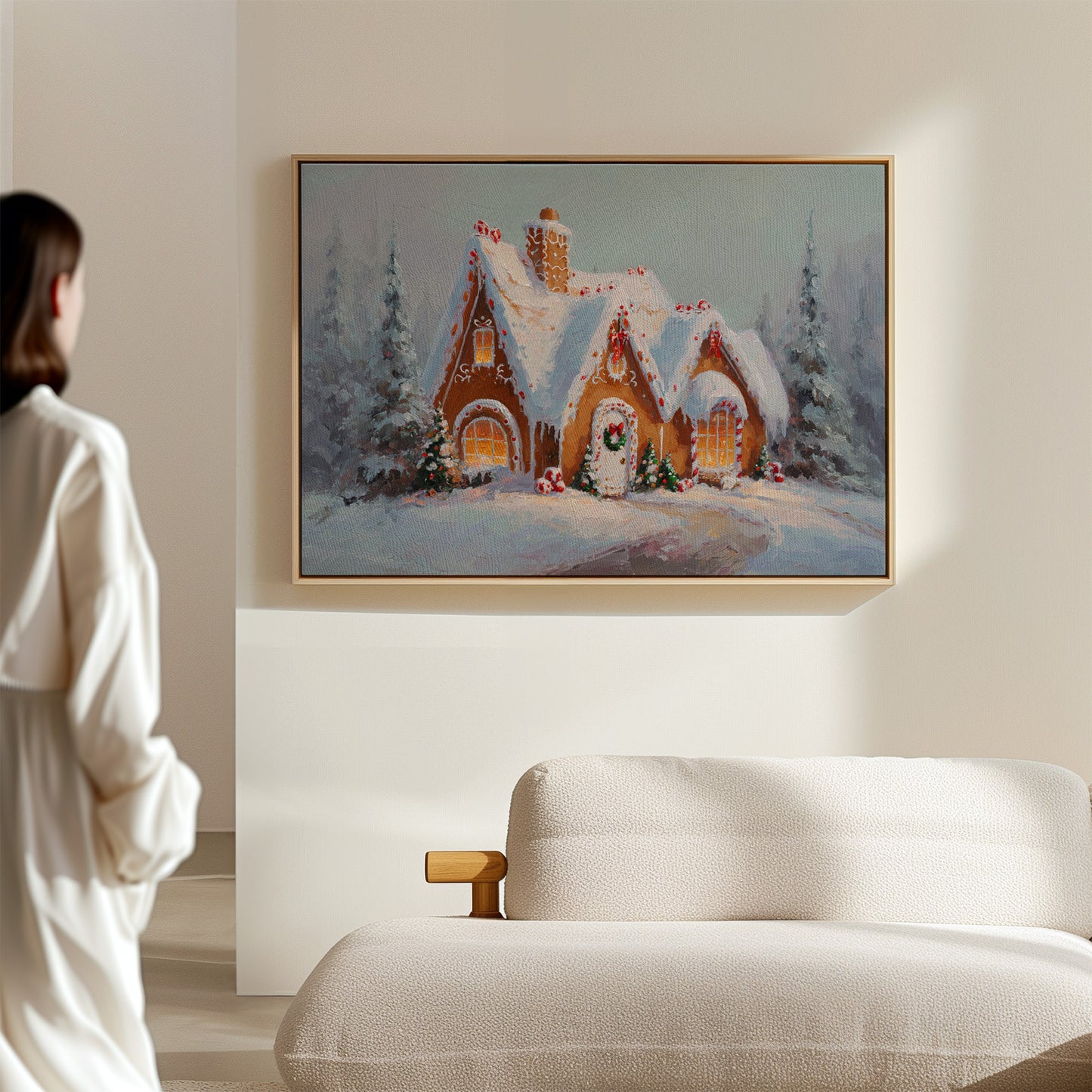 A Cottage Wrapped in Sugar Frosting