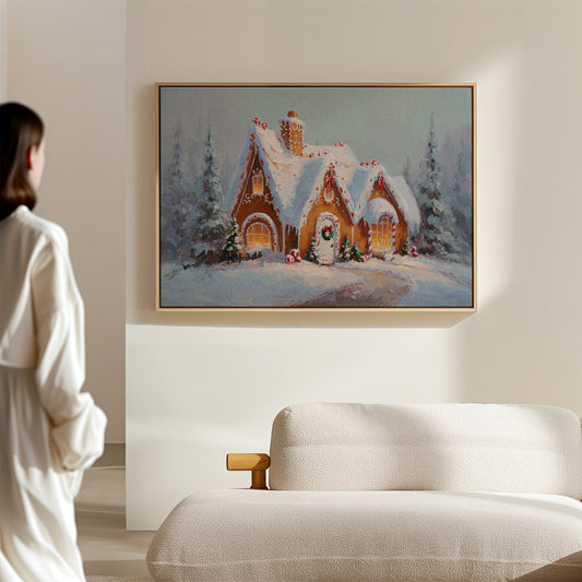 A Cottage Wrapped in Sugar Frosting
