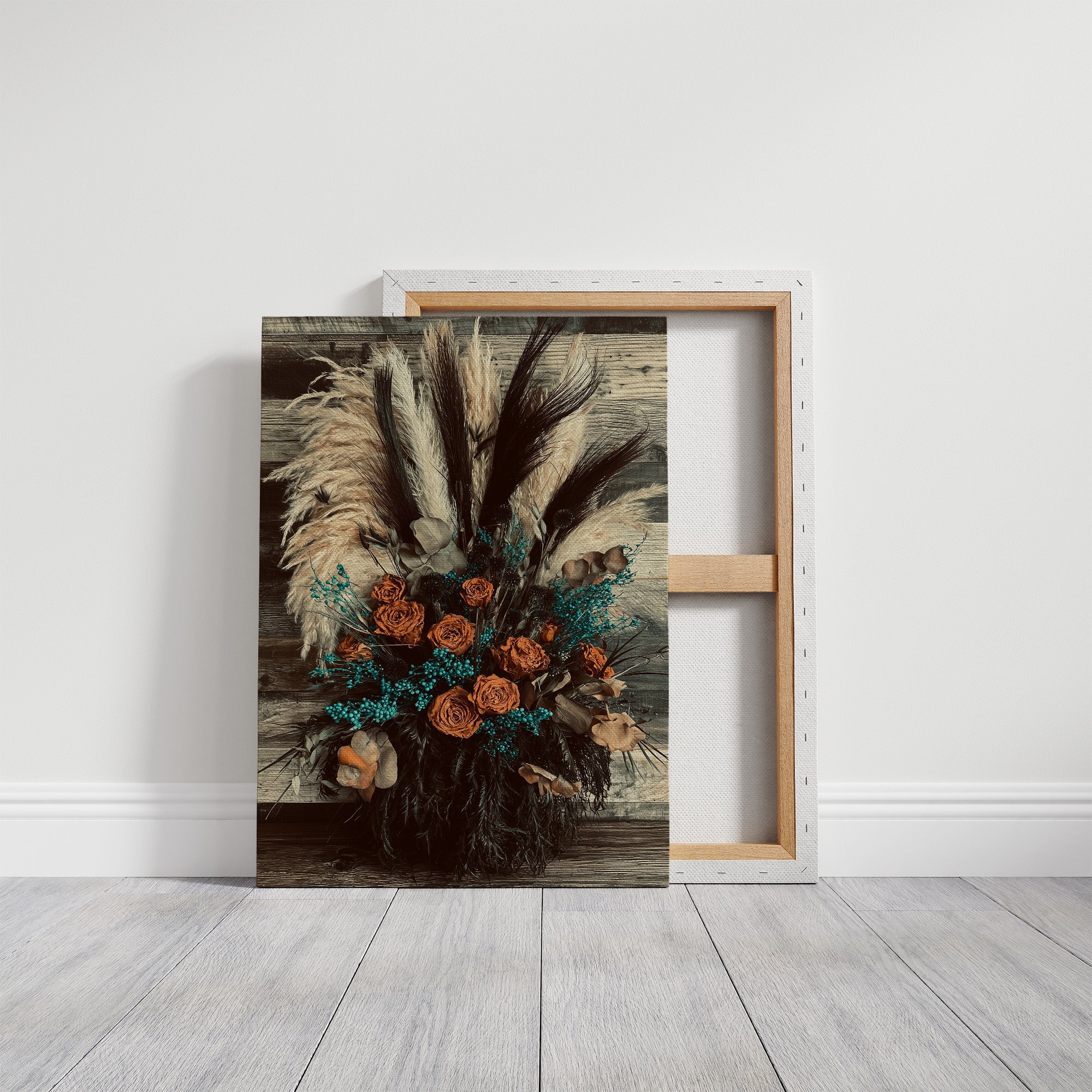 Burnt Orange Beneath the Plumes