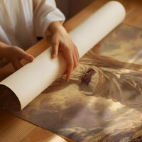 Faith Rests On Wooden Tables