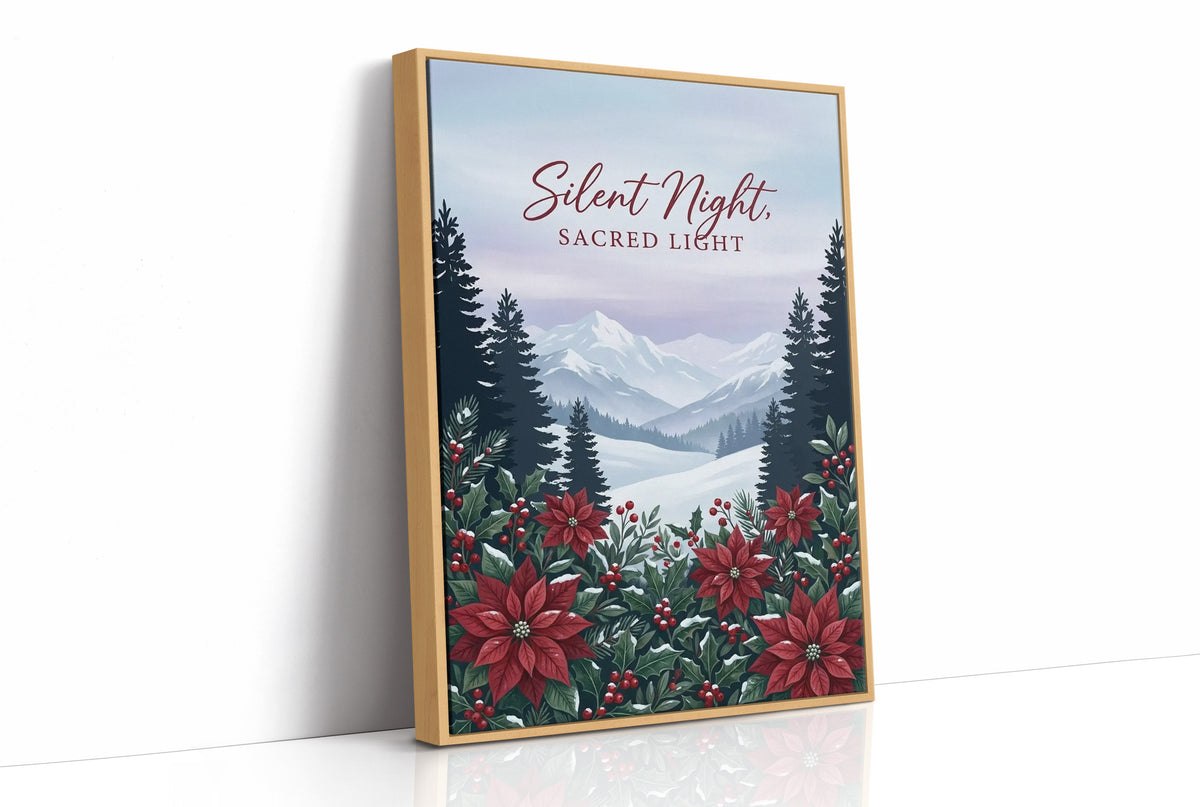 Silent Night, Sacred Light: Poinsettias Kept It Down