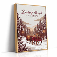 Dashing Through the Snow: Sleigh Left Unattended