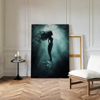 Dancer Beneath the Moonlit Waves