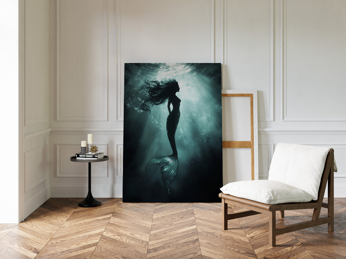Dancer Beneath the Moonlit Waves