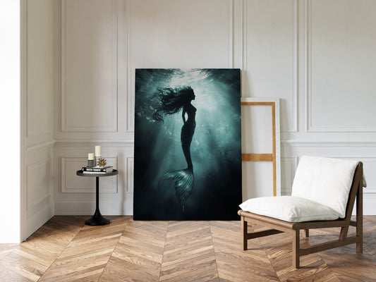 Dancer Beneath the Moonlit Waves