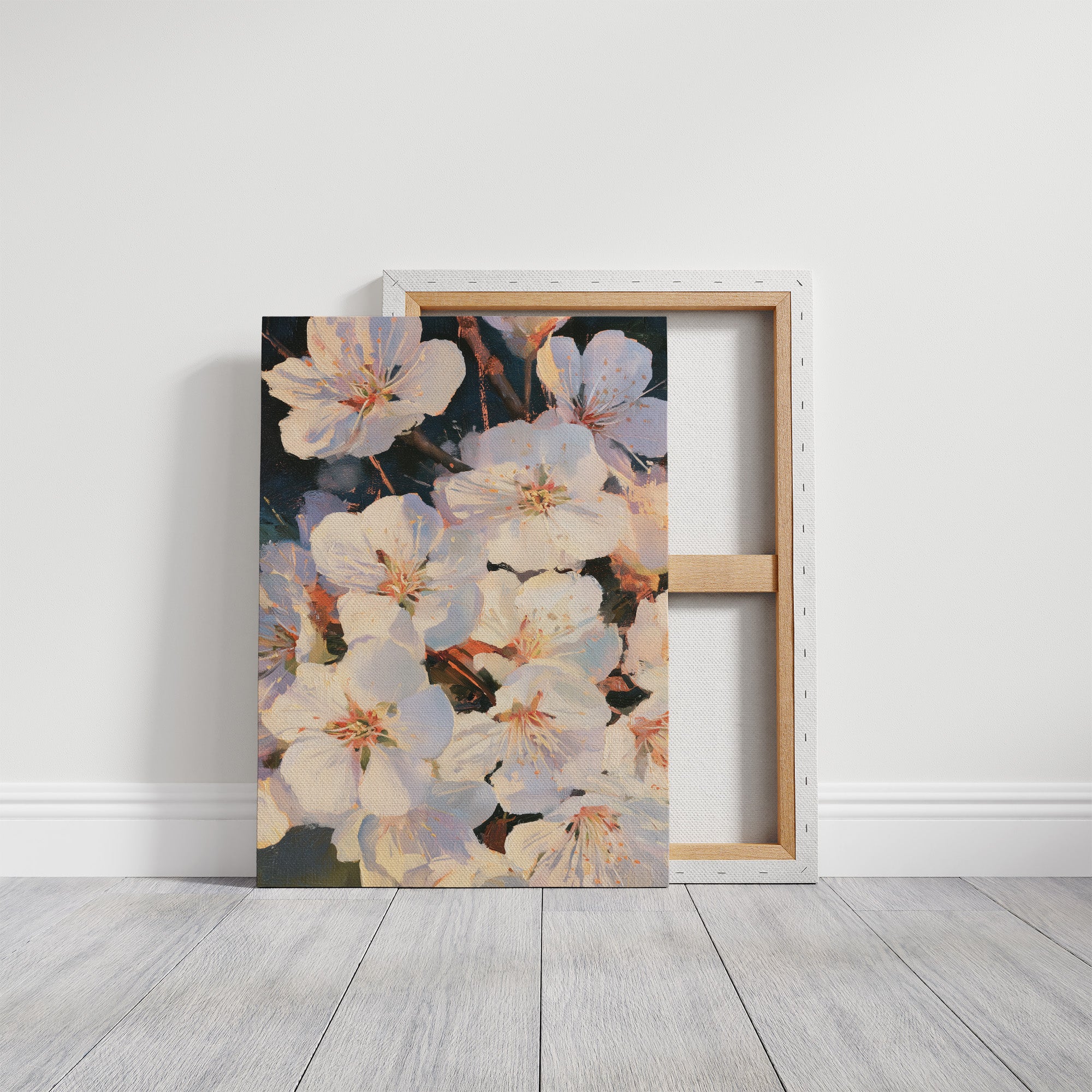 Blossoms Against the Dark