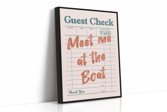 Meet Me At The Boat