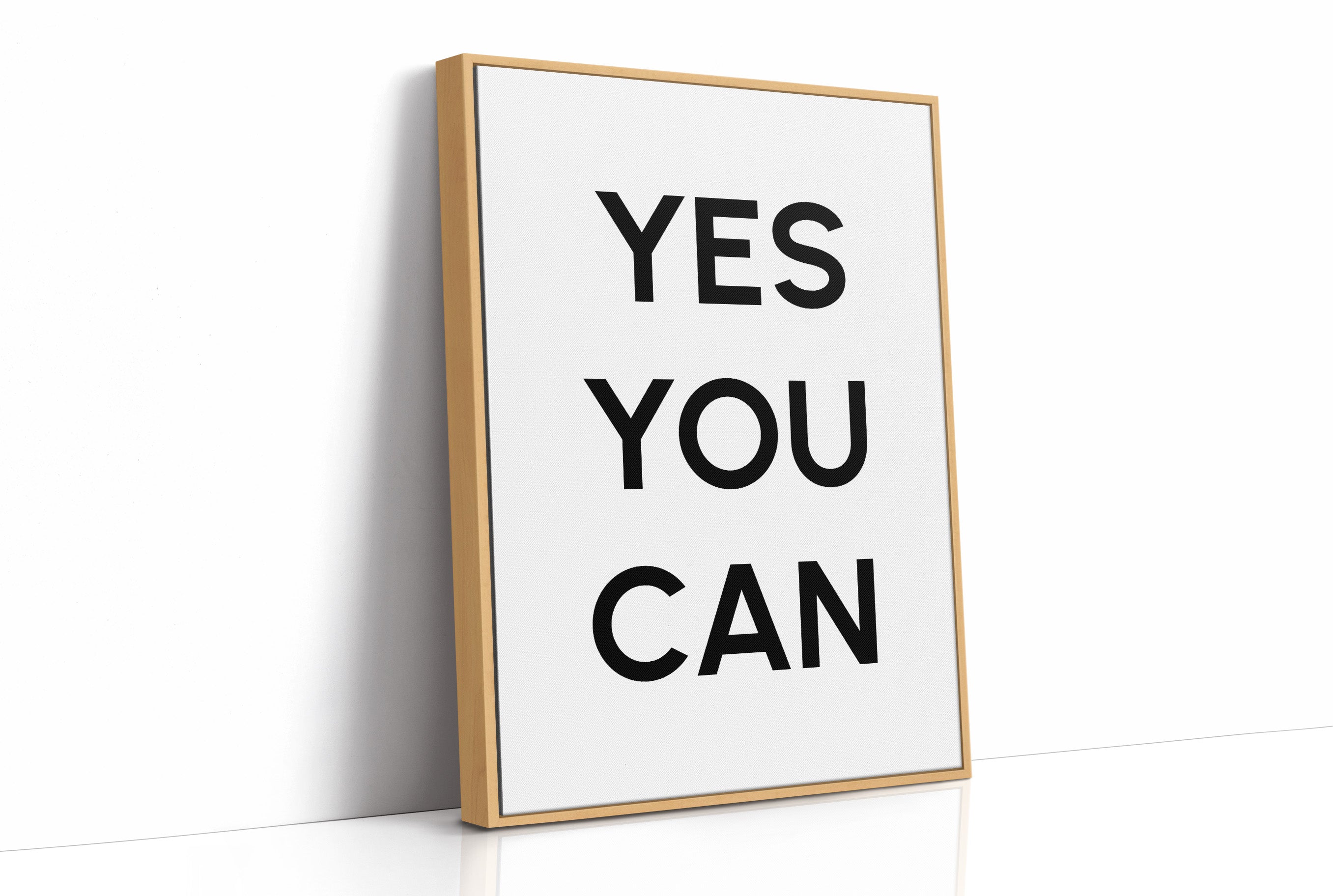 Yes You Can Bold Typography