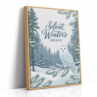 Silent Winter’s Grace: Owl Unimpressed