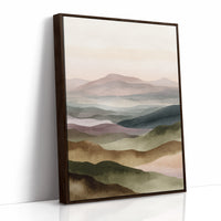 Mountains Breathe in Gentle Hues