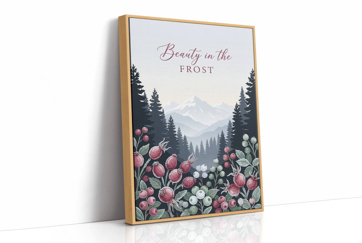 Beauty in the Frost: Sugar-Coated Berries