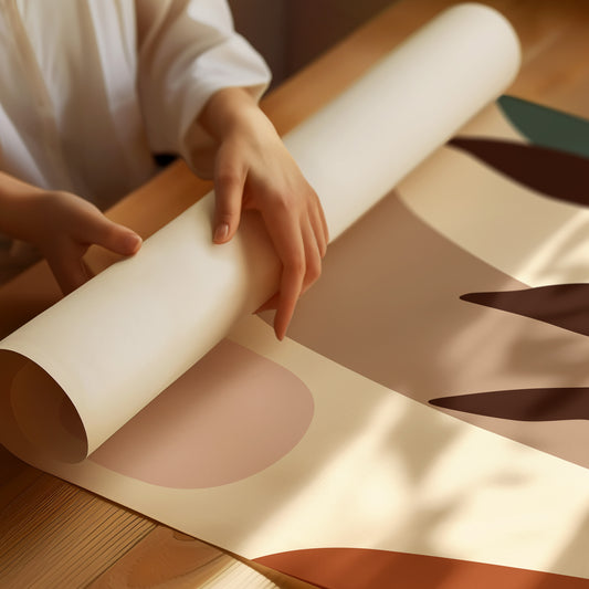 Beneath A Soft Color Canvas
