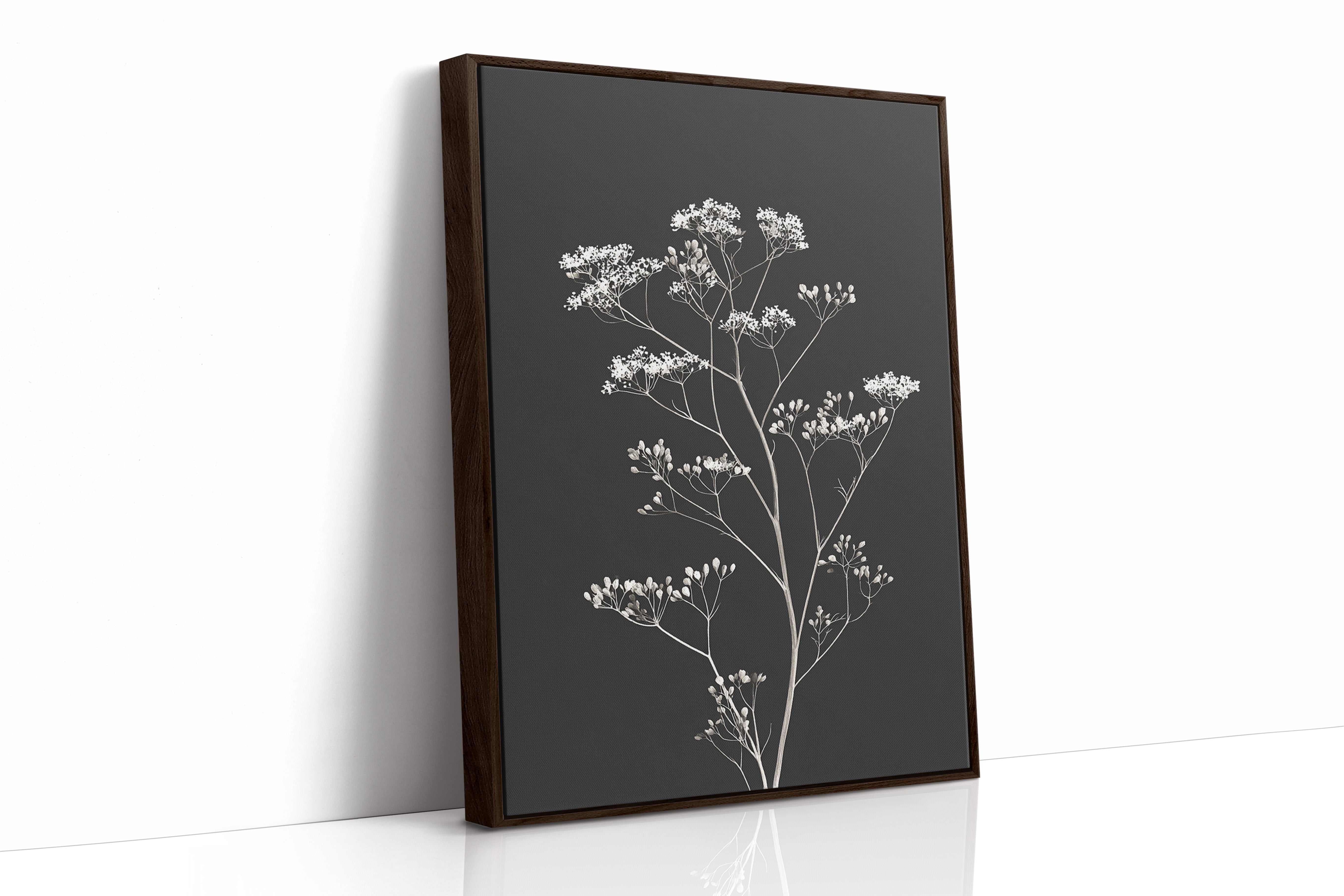 Silent Blooms Against Dark Skies