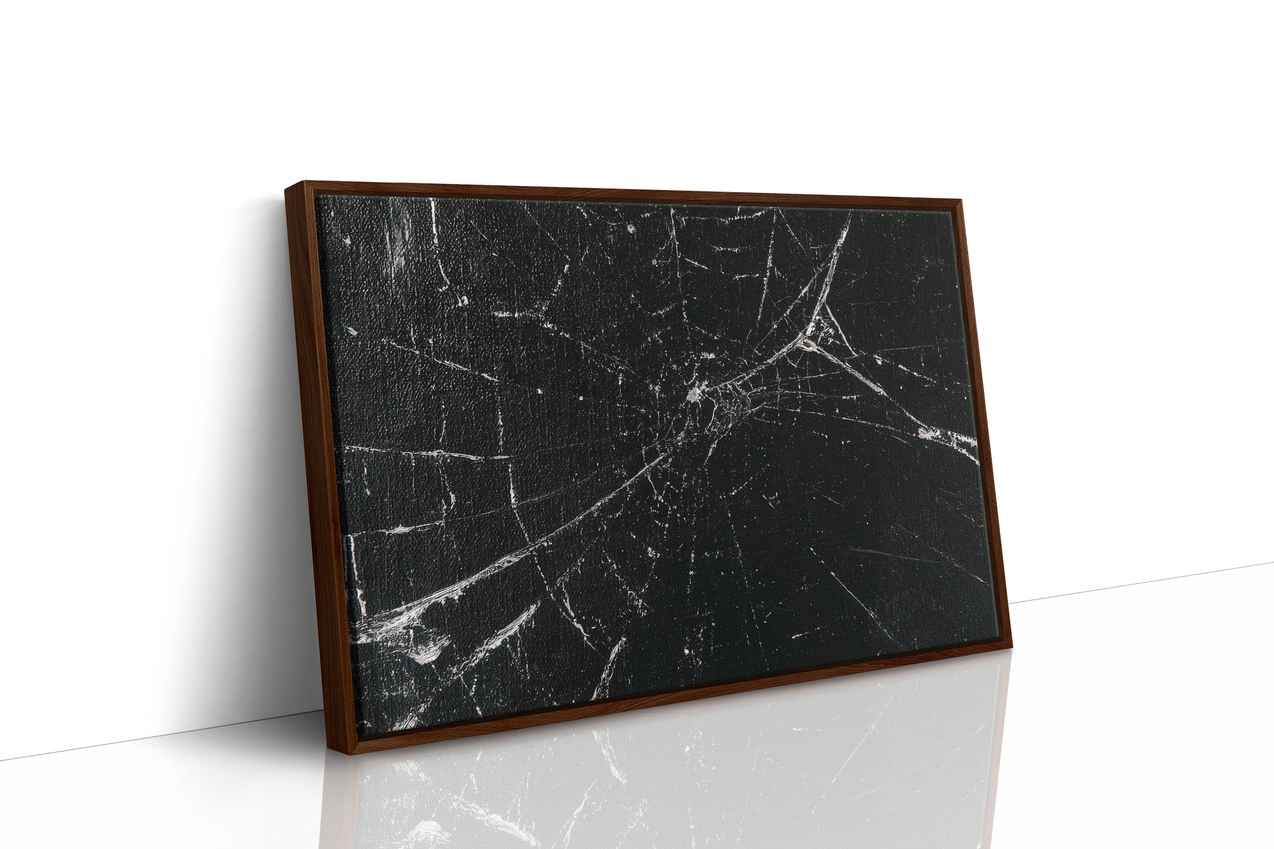 Tangled Threads, Black Canvas