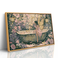 Fairy in the Rose Bath Garden