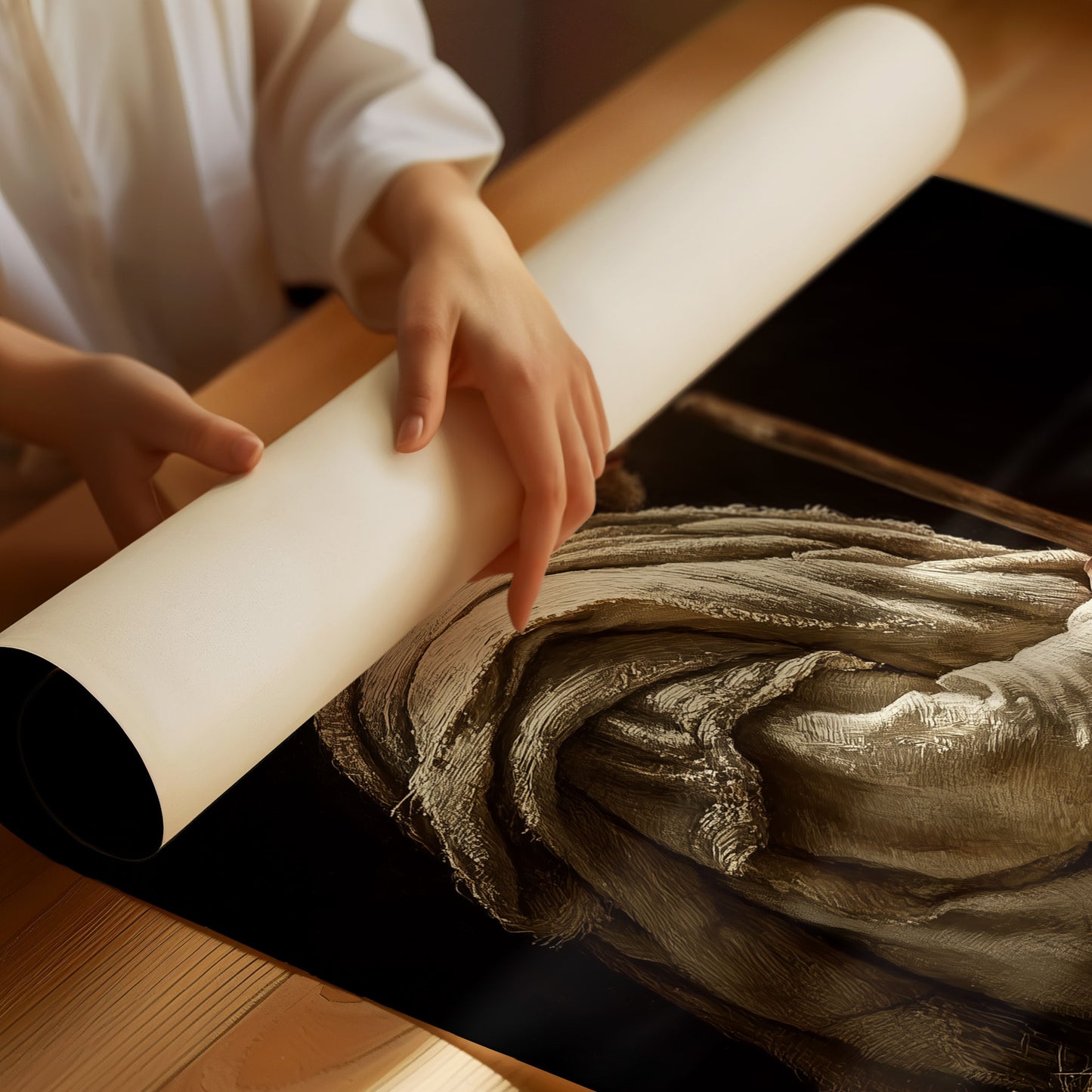 Light Streams Through Sacred Moments