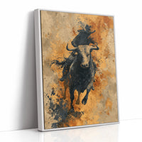 Bull Out of the Dust Storm
