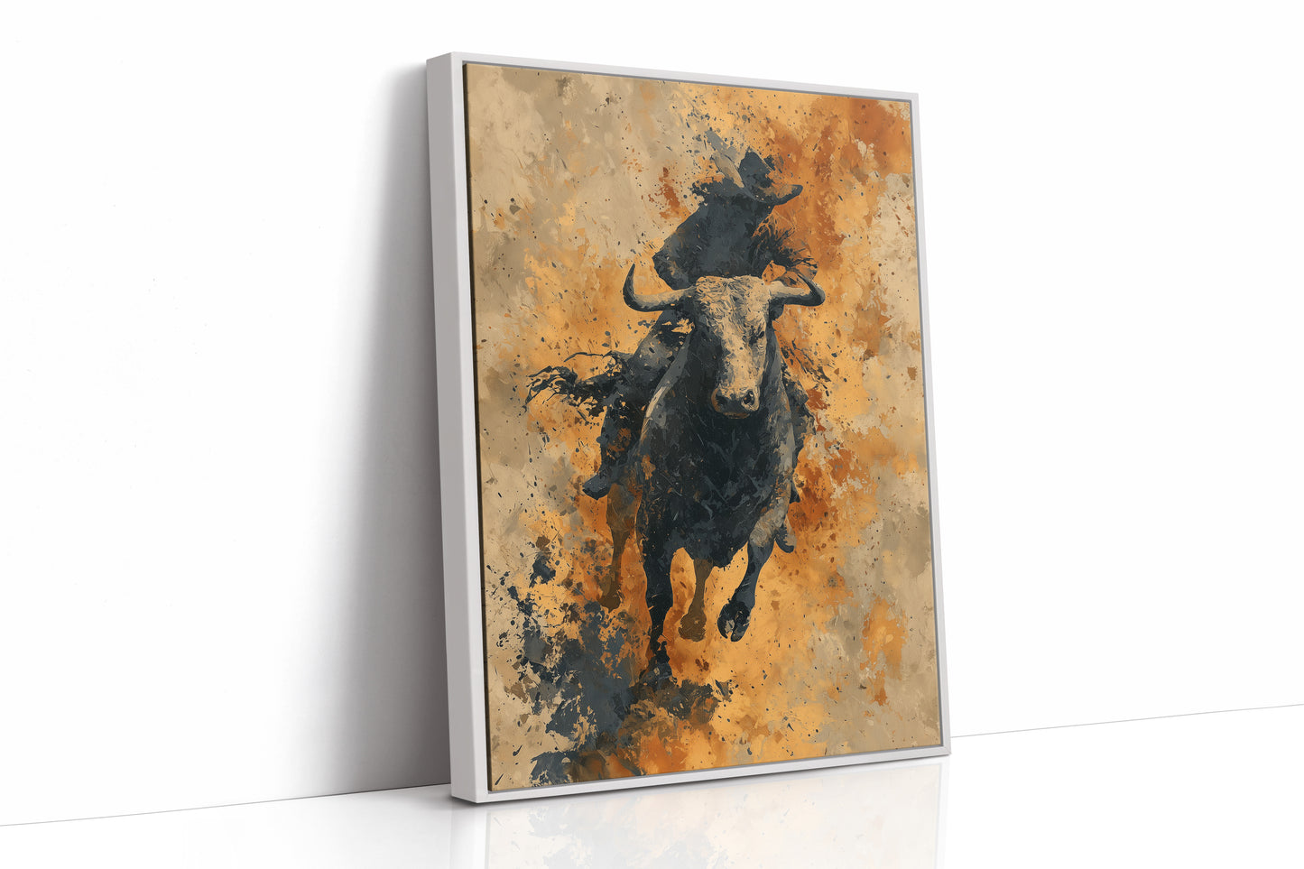 Bull Out of the Dust Storm