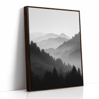 Veil of Mountains in Mist