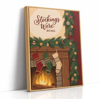 Stockings Were Hung: Dangerously Close to the Fire