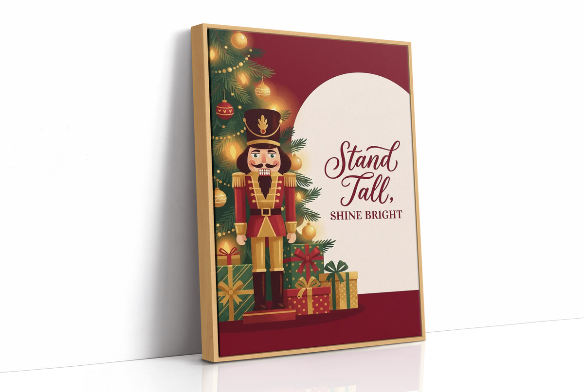 Stand Tall, Shine Bright: Nutcracker on Guard Duty