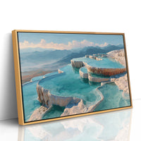 Pamukkale Blue, By Daylight