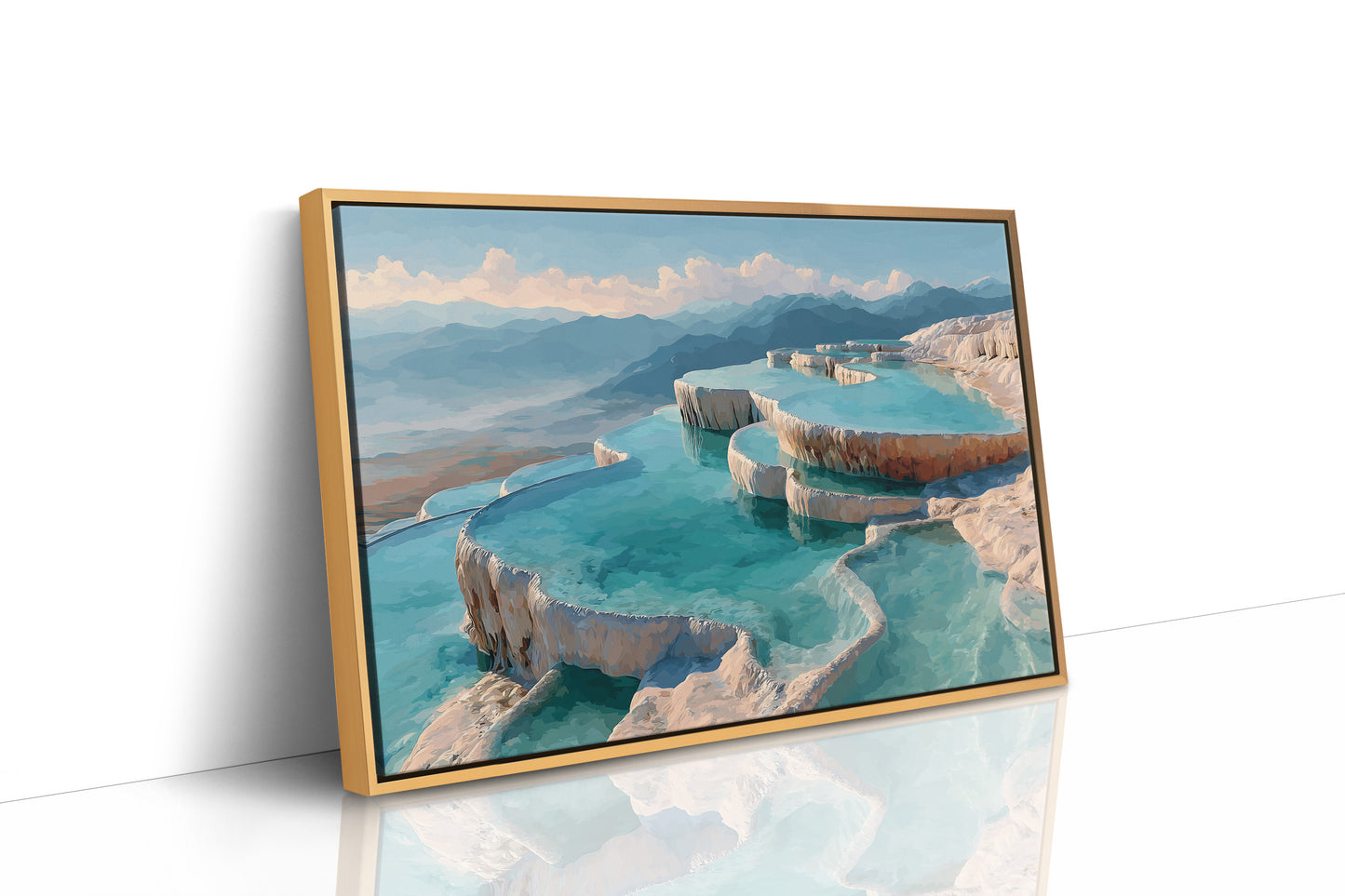 Pamukkale Blue, By Daylight