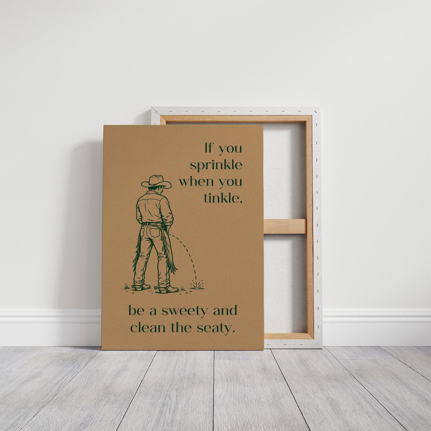 Sprinkle, Tinkle, Clean the Seaty Cowboy
