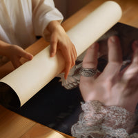 Lace Cuffs Hold Mortality Close