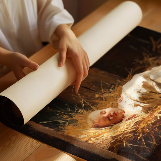 Sacred Light Fills Winter's Morning