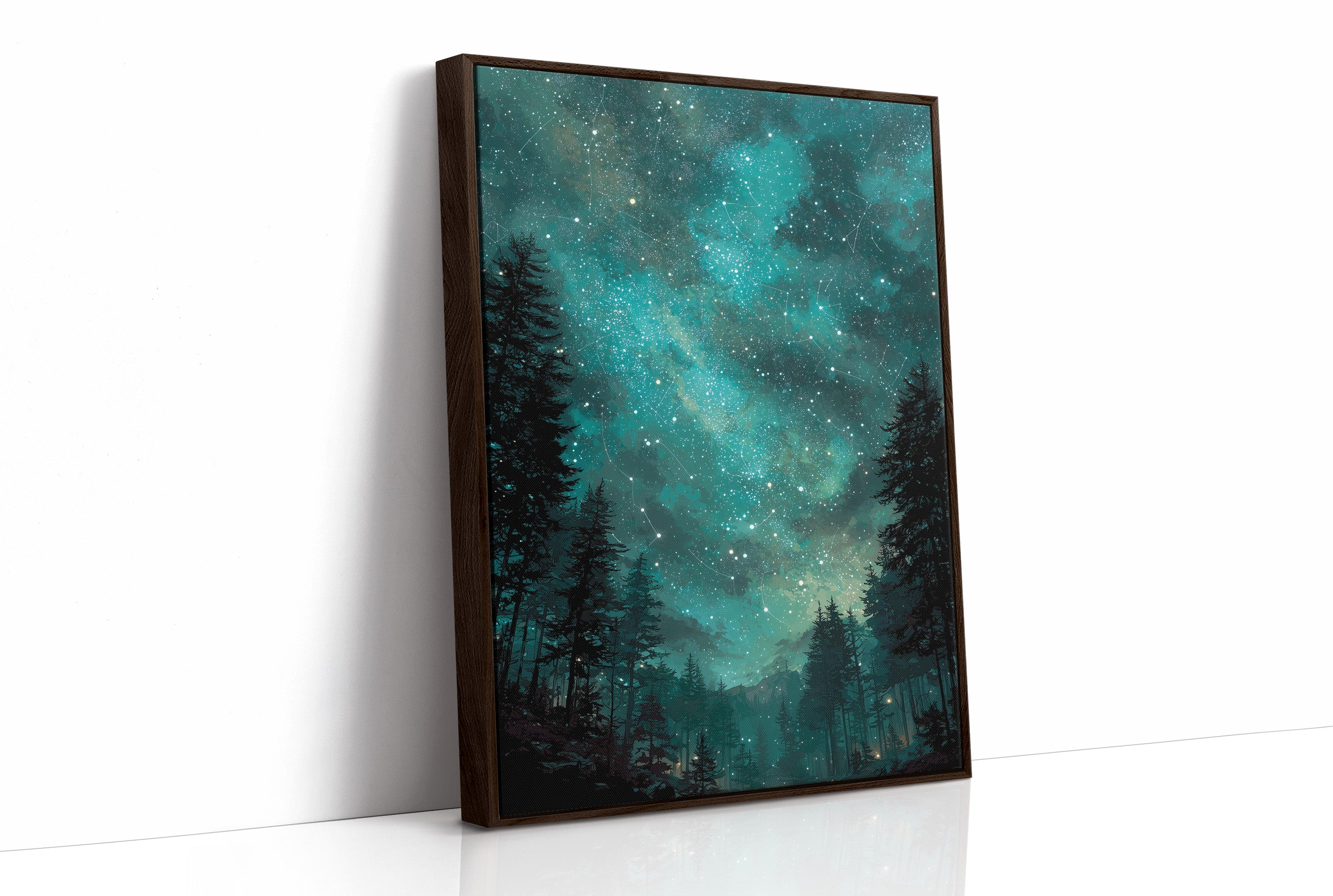 The Forest Opened Up To Stars