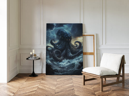 Awakening Beneath Stormy Skies