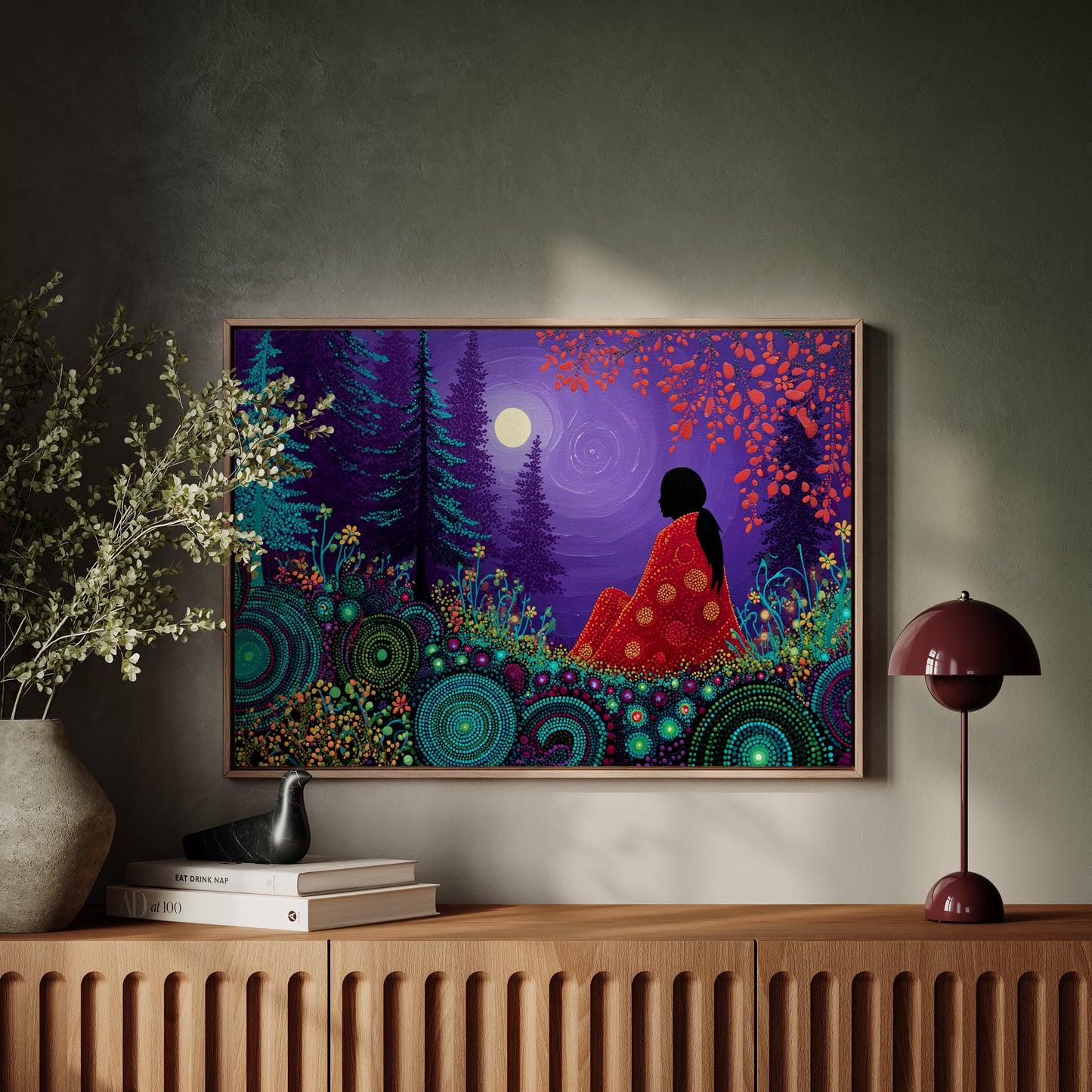 Moonlit Garden Holds Sacred Stories