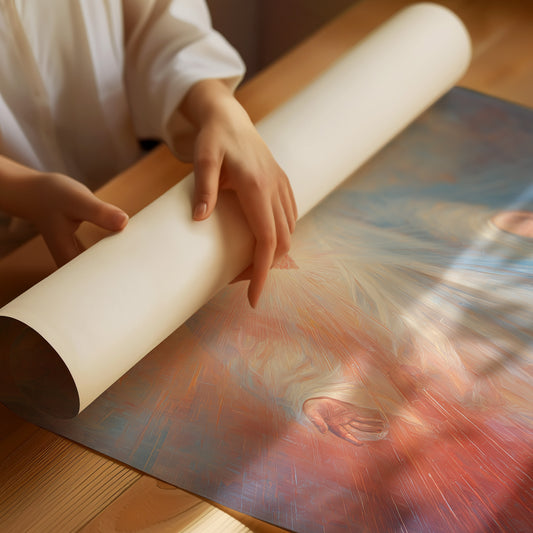 Sacred Light On Wooden Rest