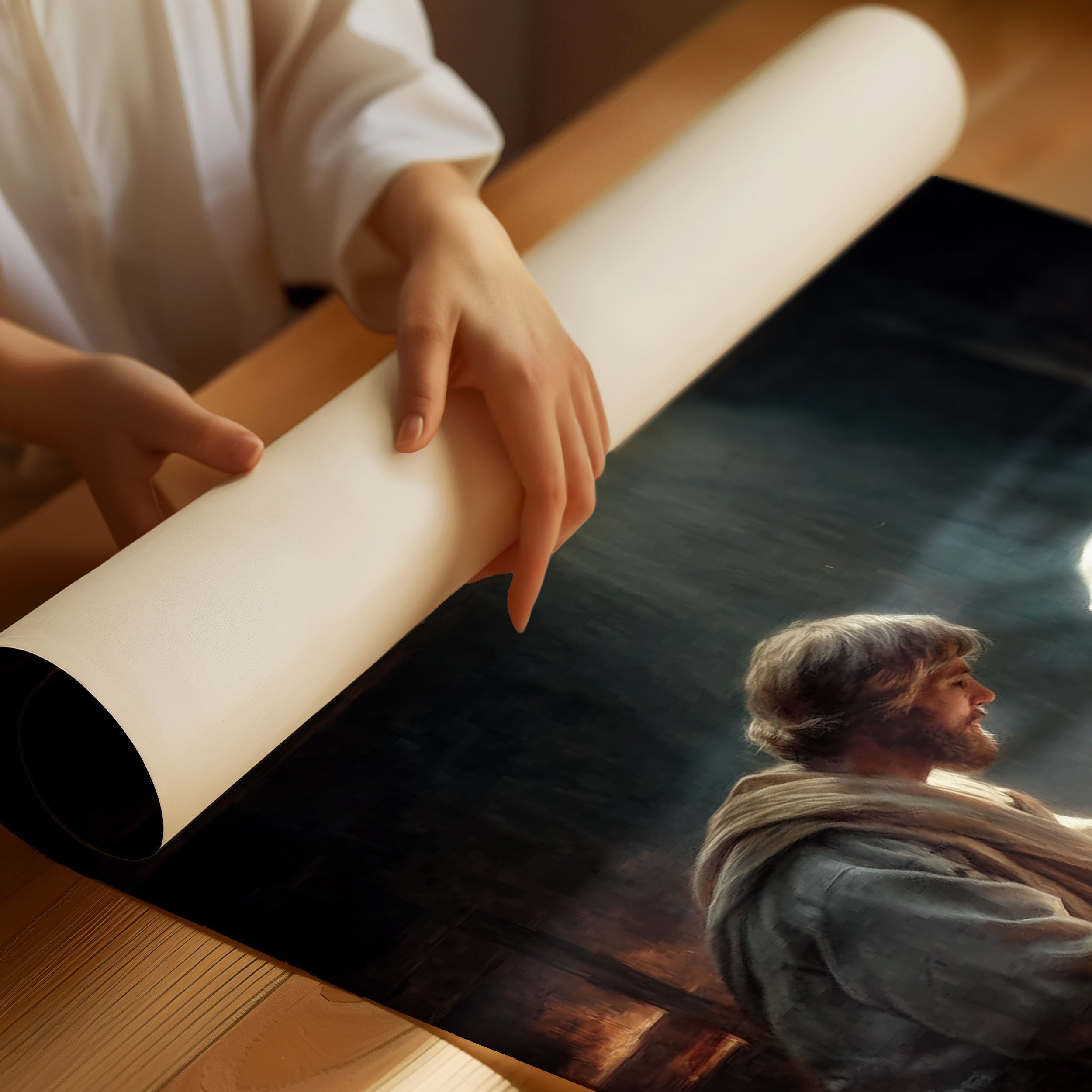 Sacred Light Falls Upon Love