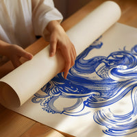 Wild Horses Dance In Indigo