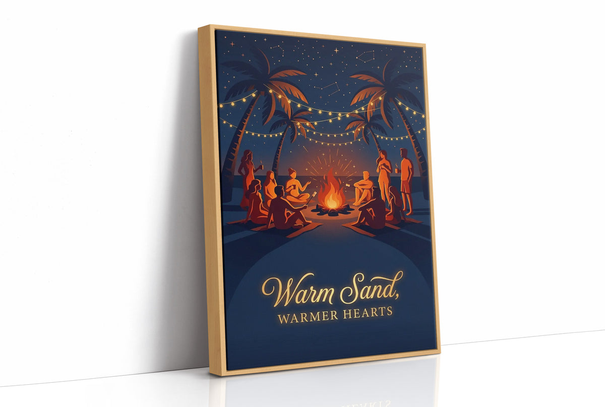 Bonfire Booked, Snow Not Invited