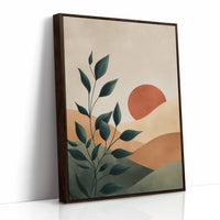 Sunset Kisses the Verdant Hills