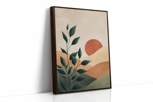 Sunset Kisses the Verdant Hills