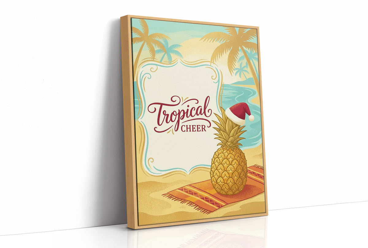 Pineapple Claus Is Off the Clock