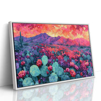 Desert Bloom, Magenta Mountains