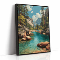 River Through Granite Giants